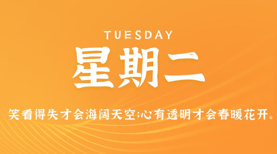 07月09日，农历六月初四，星期二，在这里，每天60秒读懂世界
